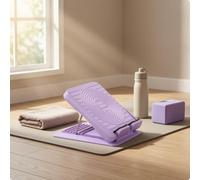 Pedana Pieghevole Stretching Regolabile Tavola Stretching Gambe Multi-Posizione