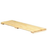Pedana poggiapiedi a listoni di legno 1 mt Vivisport