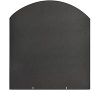 Divina Fire Pedana Salvapavimento per Stufe a Legna e Pellet in Acciaio 100x90