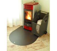 PEDANA SOTTOSTUFA PIASTRA 100x120 SALVAPAVIMENTO PER STUFE E CAMINI