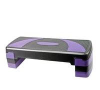 Pedana Step Regolabile Pedale for adulti Fitn Step Esercizio aerobico professionale for interni Attrezzatura for yoga Scheda for stretching Ritmo Hine Step Aerobico Regolabile(78cm black purple)