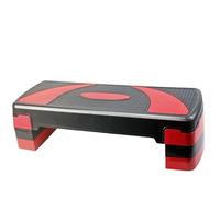 Pedana Step Regolabile Pedale for adulti Fitn Step Esercizio aerobico professionale for interni Attrezzatura for yoga Scheda for stretching Ritmo Hine Step Aerobico Regolabile(78cm black and red)