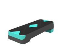 Pedana Step Regolabile Piattaforma for step aerobica completamente regolabile for accessori for esercizi di fitness in palestra domestica 2 strati, pedali Step Aerobico Regolabile(Black)