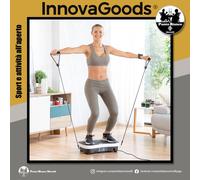 Pedana vibrante con accessori attrezzi per addominali da palestra e casa