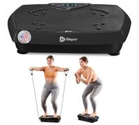 Pedana vibrante Lifepro con punti di agopuntura magnetici - Piattaforma vibrante per tutto il corpo per principianti e recupero - Ideale per il drenaggio linfatico e la tonificazione muscolare