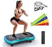 Pedana vibrante per il drenaggio linfatico, macchina vibrante per la perdita di peso di tutto il corpo, piattaforma vibrante per fitness 400 libbre e 200 velocità regolabili, per donne e uomini