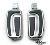 Pedane Airflow Poggiapiedi Per Yamaha Road Star Warrior 2002-2009 Anteriore