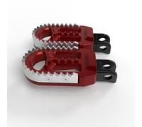 Pedane anteriori for motociclette, poggiapiedi, pedali/adatti for Honda CB500X NC700S/D/SA/S/X/XA/XD NC750X/S/D XL125V/XL1000V Varadero(Tyle 2 Red)