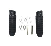 Pedane Anteriori Per Motocicletta Per Suzuki Per V-Strom DL 650 1000 Per GSX 1250 1300 Per GSR 600 Pedaline Moto Cavalletto(Black)