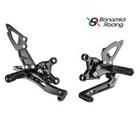 PEDANE ARRETRATE BONAMICI RACING REGOLABILI PER APRILIA RSV4 APRC / TUONO V4 APR