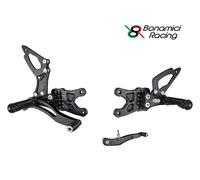 PEDANE ARRETRATE BONAMICI RACING REGOLABILI PER SUZUKI GSX-R 600 / 750 2011-2017
