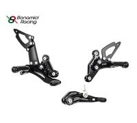 PEDANE ARRETRATE BONAMICI RACING REGOLABILI PER YAMAHA MT-07 2014-2018