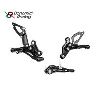 PEDANE ARRETRATE BONAMICI RACING REGOLABILI PER YAMAHA MT-07 TRACER 2014-2018