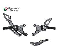 PEDANE ARRETRATE BONAMICI RACING REGOLABILI STRADALI PER YAMAHA YZF R1 2007-2008