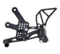 Pedane arretrate Racing Black Edition Trw Triumph Speed Triple Mcf135sp