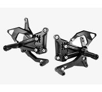 PEDANE ARRETRATE REGOLABILI BONAMICI RACING PER KAWASAKI ZX-4R / RR 2023-2024