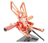 Pedane Arretrate Universali Antiscivolo Multi-fit In Alluminio CNC Per Motocicletta Per Suzuki GSXR 600/750/1000 SV650/SV1000 1998-2014 Pedaline Moto Cavalletto(4)