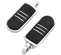 Pedane Autostradali Moto Per Honda Per Shadow 400 Per Steed Per Valkyrie 1800 1.25" Corte Regolabili Sostituzione(10mm Pedal C)