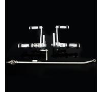 Pedane Avanzate Comandi Avanzati Alluminio per Honda Shadow VT600 C CD 1988-2007