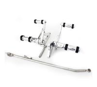 Pedane Avanzate per Honda Shadow VT 600C VT600 C CD VLX 600 1988-2007 Alluminio