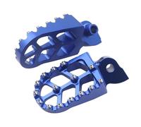 Pedane CNC Motocicletta Per Husqvarna TC65 TC85 TC125 FC250-450 TC250 TE/FE150-501 FS450 2014-2018 Pedali Poggiapiedi Sostituzione(Blue)