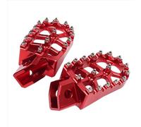Pedane Compatibile Con Yamaha Per YZ80 1996 1997 1998 1999 2000 2001 Per YZ125 Per YZ250 1987-1996 Pedane Per Moto Pedali Parti Modificate Rosse Accessori
