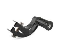 Pedane del cambio posteriori con punta e tallone for motocicletta for Harley Softail Fat Boy Breakout FXBB Street Bob 114 Low Rider ST 117(Black-E)