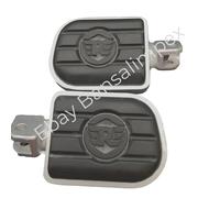 Pedane Deluxe Argento Originali Royal Enfield KXA00030 Meteor & Classic 350