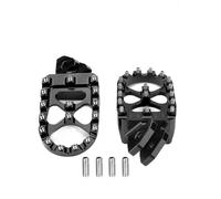 Pedane Estensioni Passeggero Pedane Estese Motocross Bike Dirt Bike Off-Road Per Sur Ron Per Light Bee X S/X / L1E(Pedana nera)