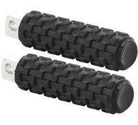 Pedane Guidatore Arlen Ness Airtrax nere per Harley-Davidson Softail M8 18-22