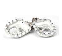Pedane In Alluminio CNC Per Trial RFX PRO (Argento) Universale-Gas