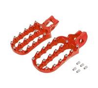 Pedane larghe Poggiapiedi compatibile con EC 300 EC 250 EX 300 MC250F 2021-2023 Adatto ai modelli EXC 300 EXCF 350 TE 300 2017-2023(Red)