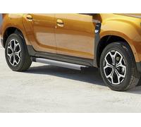 Pedane Laterale Sottoporta Alluminio Per Dacia Duster 2 2018-2024 Basic RIVAL