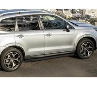 Pedane Laterale Sottoporta Alluminio Per Forester Dal 2013 Basic Black RIVAL