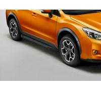 Pedane Laterale Sottoporta Alluminio Per Subaru XV 2011-2016 Basic Black RIVAL