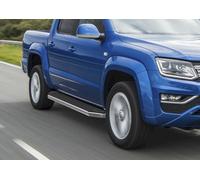 Pedane Laterale Sottoporta Alluminio Per VW Amarok 2016-2022 Premium RIVAL