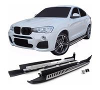 PEDANE LATERALE SOTTOPORTA ALLUMINIO per BMW X4 F26 2014-2018