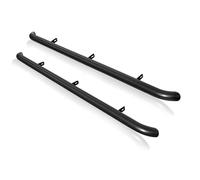 Pedane Laterali Curvate Per Volkswagen Amarok 2015-2020 4x4 Tubo Nero