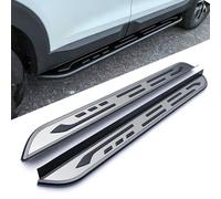 Pedane laterali in alluminio per JAC JS8 JAC Sei 7 Pro EVO 7 2021-2026, pedane laterali nerf in alluminio, serie Cool-Max, colore nero, confezione da 2 pezzi