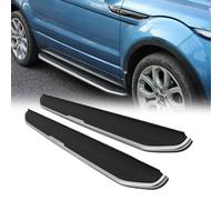 PEDANE LATERALI NERO-ARGENTO PER RANGE ROVER EVOQUE DYNAMIC L538 2011-2018