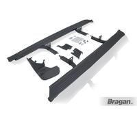 Pedane Laterali per Range Rover Vogue L322 2002-2012 Alluminio Nere Set 2