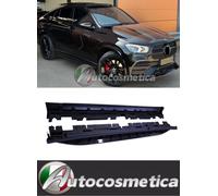 PEDANE LATERALI SOTTOPORTA ANTISCIVOLO NERE PER MERCEDES GLE C167 COUPE'..