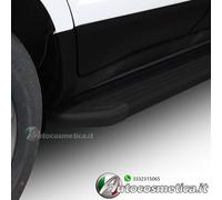 Pedane laterali sottoporta nere minigonne per Toyota Rav 4 2006-2012