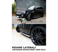Pedane laterali sottoporta nere per Range Rover Sport 2005-2012