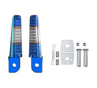 Pedane Moto 1 Coppia Pedana In Lega Di Alluminio Posteriore Del Piede Rider Poggia Pedane Posteriori Del Motociclo Per Phantom 150 Per CB190R Per Y&AMAHA