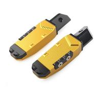 Pedane Moto 2 Pz Moto Passeggero Posteriore Pedane Pedale Pad Per CBR 600 1000 RR F5 Per CBR600 F4/F4I Per CBR600RR Per CBR1000RR Pedane(Gold)