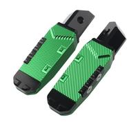 Pedane Moto 2 Pz Moto Passeggero Posteriore Pedane Pedale Pad Per CBR 600 1000 RR F5 Per CBR600 F4/F4I Per CBR600RR Per CBR1000RR Pedane(VERDE)