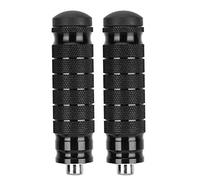 Pedane Moto, Aramox 2 Pezzi Di Pedane Posteriori Per Moto M8, Pedali Universali Antiscivolo Per Moto, Nero, 9,3 cm × 2,4 cm × 2,4 cm