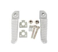 Pedane Moto Pedali Compatibile Con Yamaha Per V-MAX 2009-2020 Per YZF-R6 2003-2020 Pedane Posteriori Per Motocicletta Pedane Passeggero Parti Di Aggiornamento Modificate Accessori(Silver)