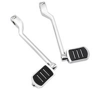 Pedane Moto Pedali Per Harley 1986-2017 FL Per Softail 1988-2025 Per Strada Per Glide Per 2 Pz Moto Gear Tacco Punta Leve Del Cambio(Style F)